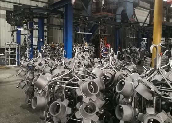 تتوفر خدمة OEM أجزاء من الحديد الزهر للحفارات ذات العجلات