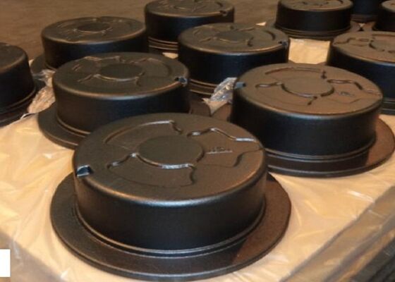 خدمة OEM متوفرة أجزاء حديدية صب صب رمل عالية الجودة للحفر ذات العجلات