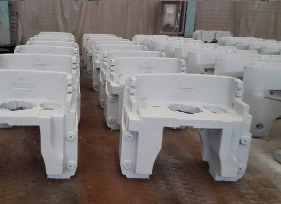 محرك جرار الحديد المصبوب موازنة الهيكل المضغوط خدمة OEM ISO9001