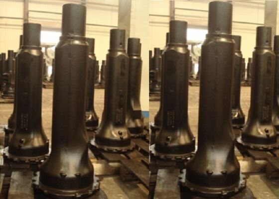 خدمة OEM متوفرة مكونات حديد رملي صب عالي الجودة ذراع المحور للشاحنة الشوكية