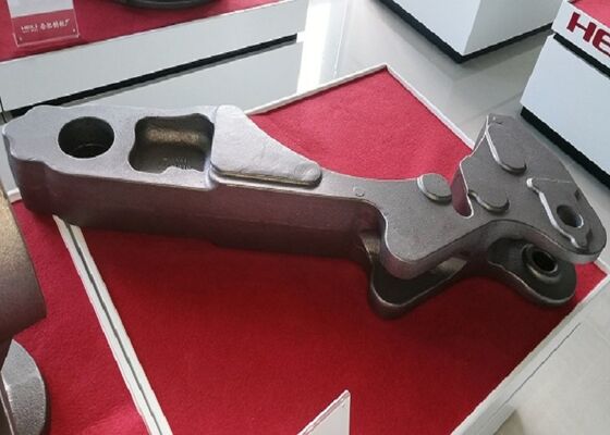 مكونات دعامة حديد الزهر المصبوب حسب الطلب وعالي الجودة للآلات الصناعية مع خدمة OEM