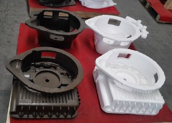 OEM فقدت رغوة صب قطع الحديد محفظة نقل للشاحنات مع الطلاء النهائي