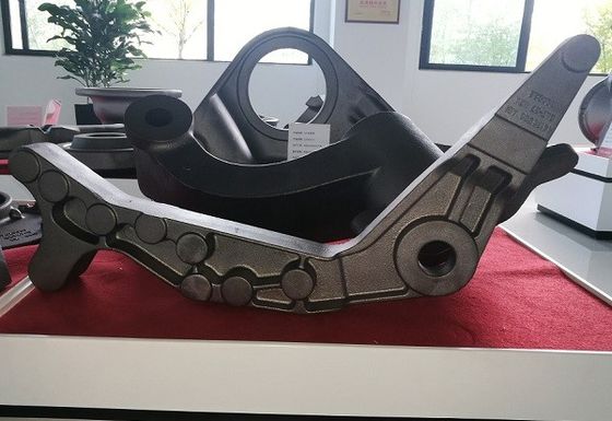 مكونات دعامة حديد الزهر المصبوب حسب الطلب وعالي الجودة للآلات الصناعية مع خدمة OEM