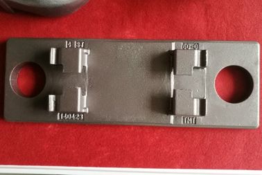 Rail Transit casting parts , iron castings , backing plate, bearing plate for railway
