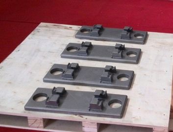 Rail Transit casting parts , iron castings , backing plate, bearing plate for railway