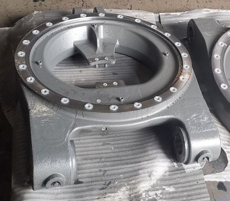 OEM خدمة عالية الجودة الرمل أجزاء الحديد الصب المتصل لآلات النقل السكك الحديدية