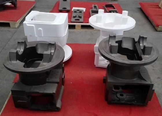 OEM فقدت رغوة صب قطع الحديد محفظة نقل للشاحنات مع الطلاء النهائي