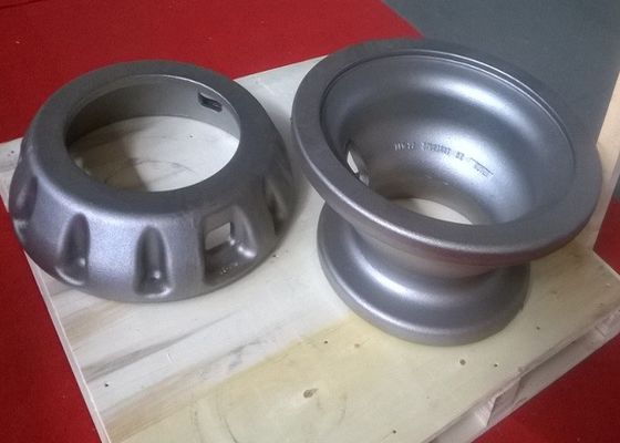 OEM ذرة ذات جودة عالية صب الحديد عجلات الفاصل للشاحنات FCD550 GGG55 QT550 المواد