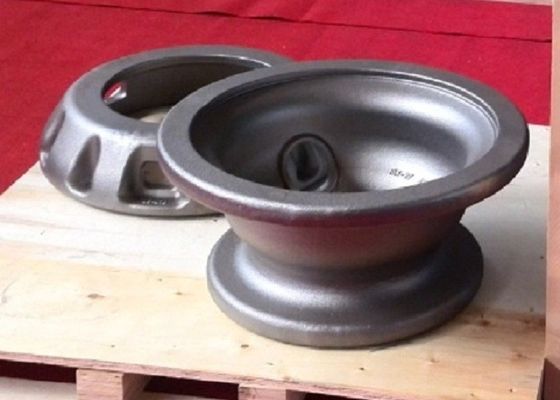 OEM ذرة ذات جودة عالية صب الحديد عجلات الفاصل للشاحنات FCD550 GGG55 QT550 المواد