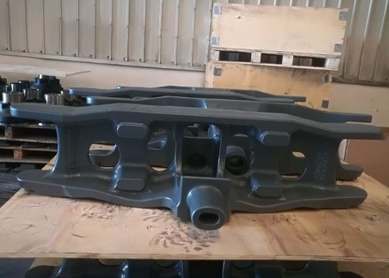 OEM الرمل الصب قطع الحديد محور التوجيه موافقة ISO 9000 لآلات البناء