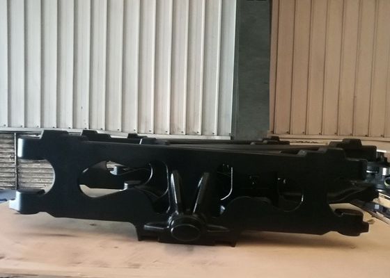 OEM الرمل الصب قطع الحديد محور التوجيه موافقة ISO 9000 لآلات البناء