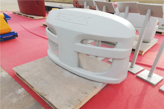 فراغ صب مكافحة المواد حديد الدكتايل للروبوت مع البعد الدقيق