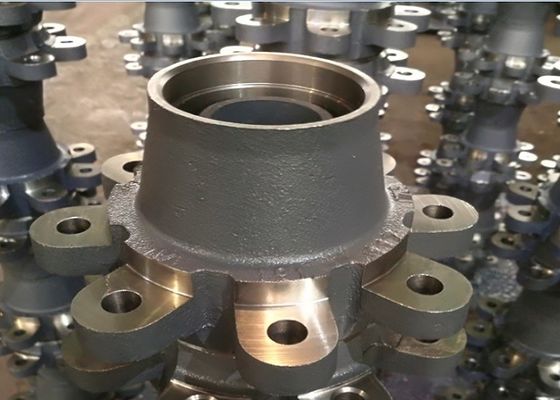 بالقطع أجزاء الشاحنة المخصصة صب المحور الخلفي مادة حديد الدكتايل TS16949