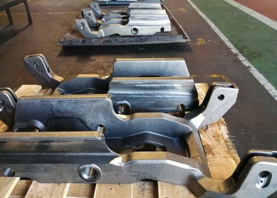 OEM صب الرمال الحديد المرن 68kg أجزاء منصة العمل الجوي للآلات الصناعية