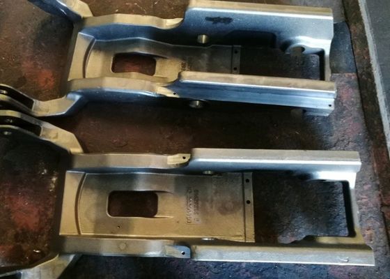 OEM صب الرمال الحديد المرن 68kg أجزاء منصة العمل الجوي للآلات الصناعية