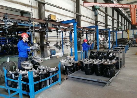 خدمة OEM الرمل الصب قطع الحديد أدوات الحصاد الذراع العمودية IATF16949 للمعدات الثقيلة