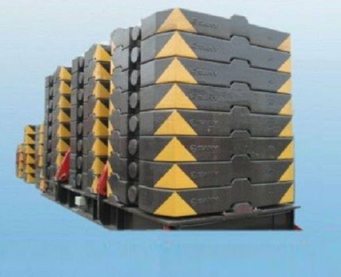 HT250 الحديد الزهر 10000 كجم حفارة موازنة للهندسة