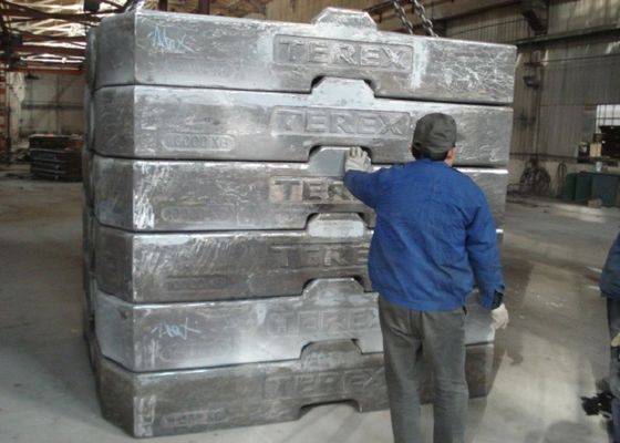 رافعة طلاء أولية OEM 10 طن عملية V الرمل الصب الحديد مقابل الوزن للآلات الصناعية