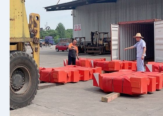 TS16949 Shot Blast Gray Iron 10000kg ثقل موازنة الرافعة