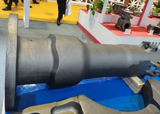 جرار صاروخي OEM ذو جودة عالية من الحديد الرملي المصبوب GGG50-8 ذراع المحور للآلات الصناعية