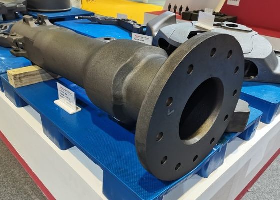 جرار صاروخي OEM ذو جودة عالية من الحديد الرملي المصبوب GGG50-8 ذراع المحور للآلات الصناعية
