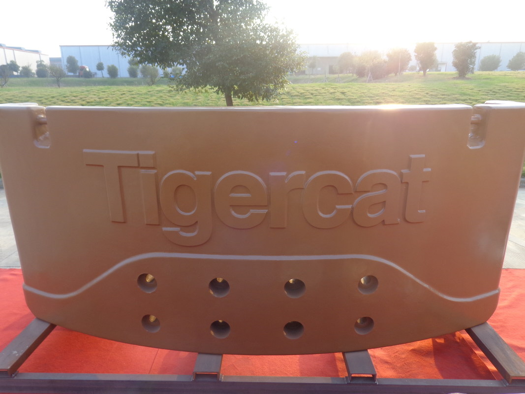 آلات الغابات مكافحة الأوزان للمركبات الهندسية Tigercat