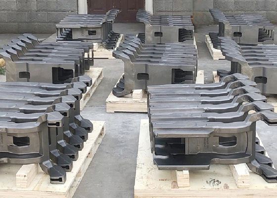 صب الرمل قطع غيار ماكينات البناء مع سطح جيد سلامة عالية
